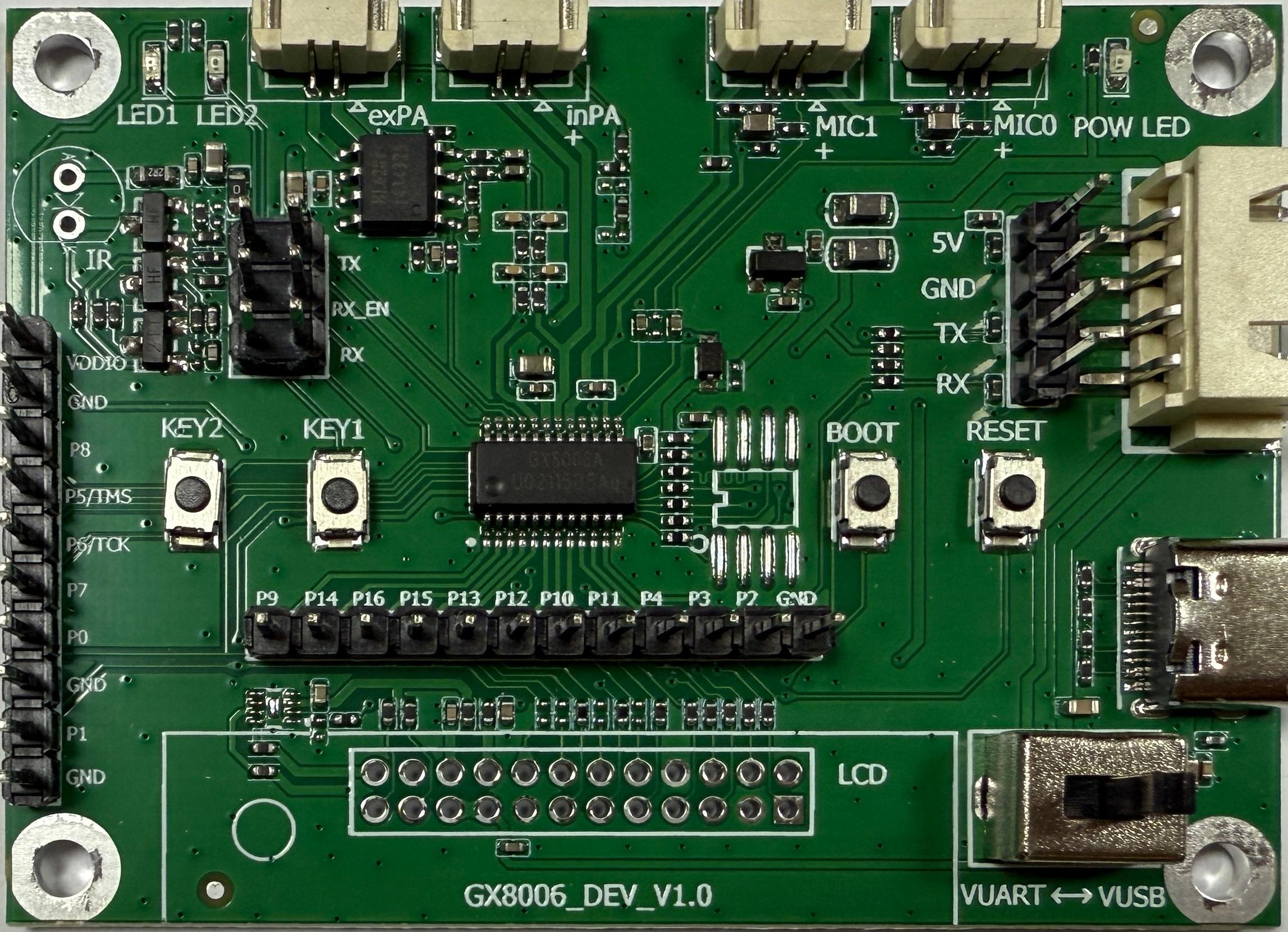 GX8006 Hardware Development Board Physical Image