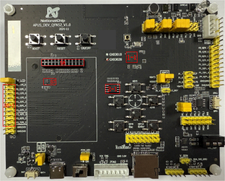 GX8301B Development Board Physical Image