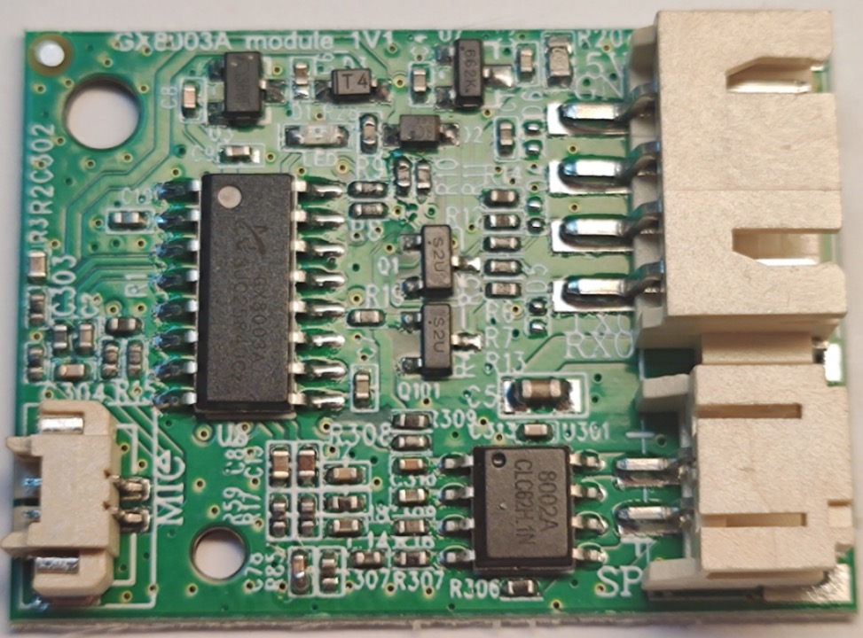 GX8003 offline voice module (GX8003_Module)-double-layer board physical picture