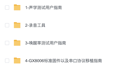 GX8006 Large Model Development Kit - Network Disk Directory
