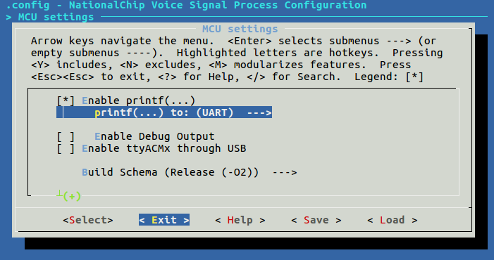 Enable MCU UART log