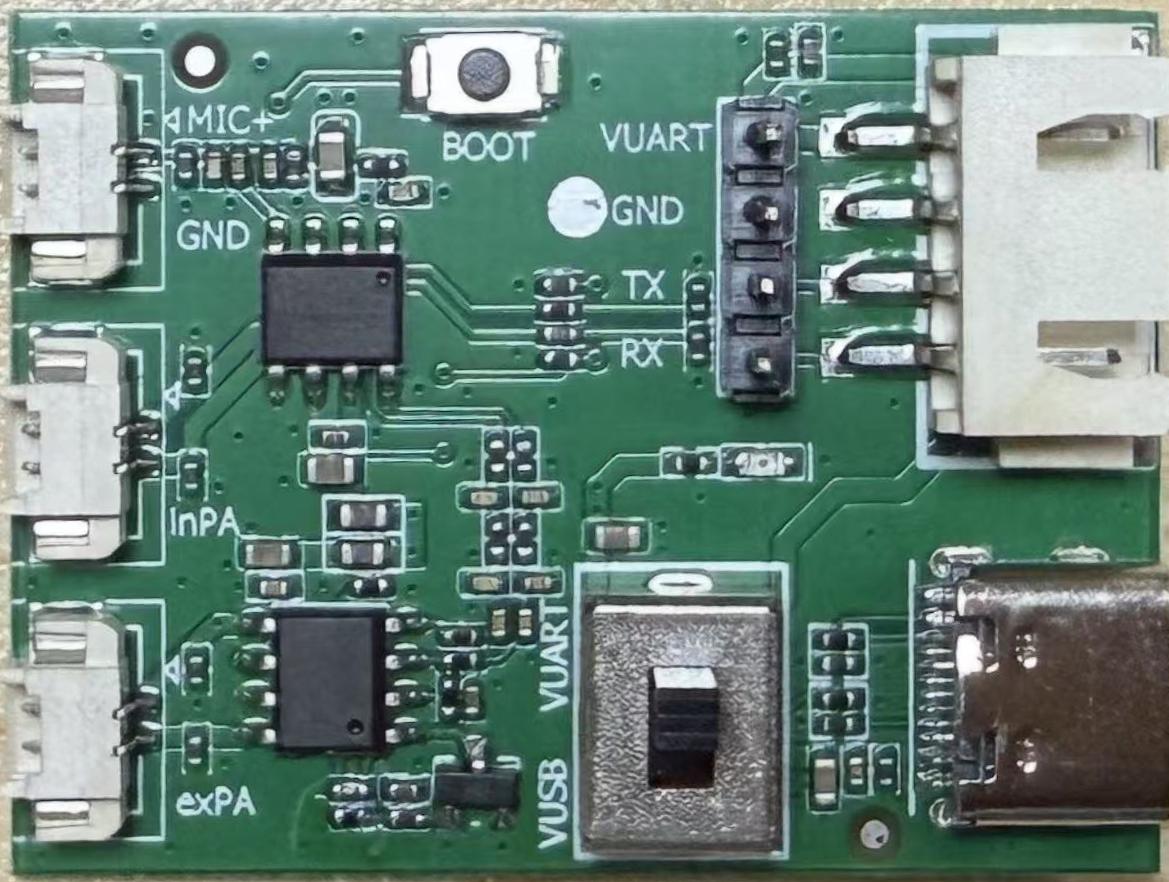 GX8005硬件开发板实物图